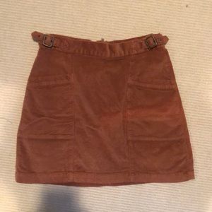 FREE PEOPLE corduroy skirt